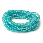 2.5-5mm Apatite faceted rondelle Beads 16 inch 172 pieces AA - Beadsofcambay.com