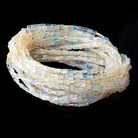 2.5-8mm Ethiopian Opal Plain Rectangle Beads 18 inch 105 pieces - Beadsofcambay.com