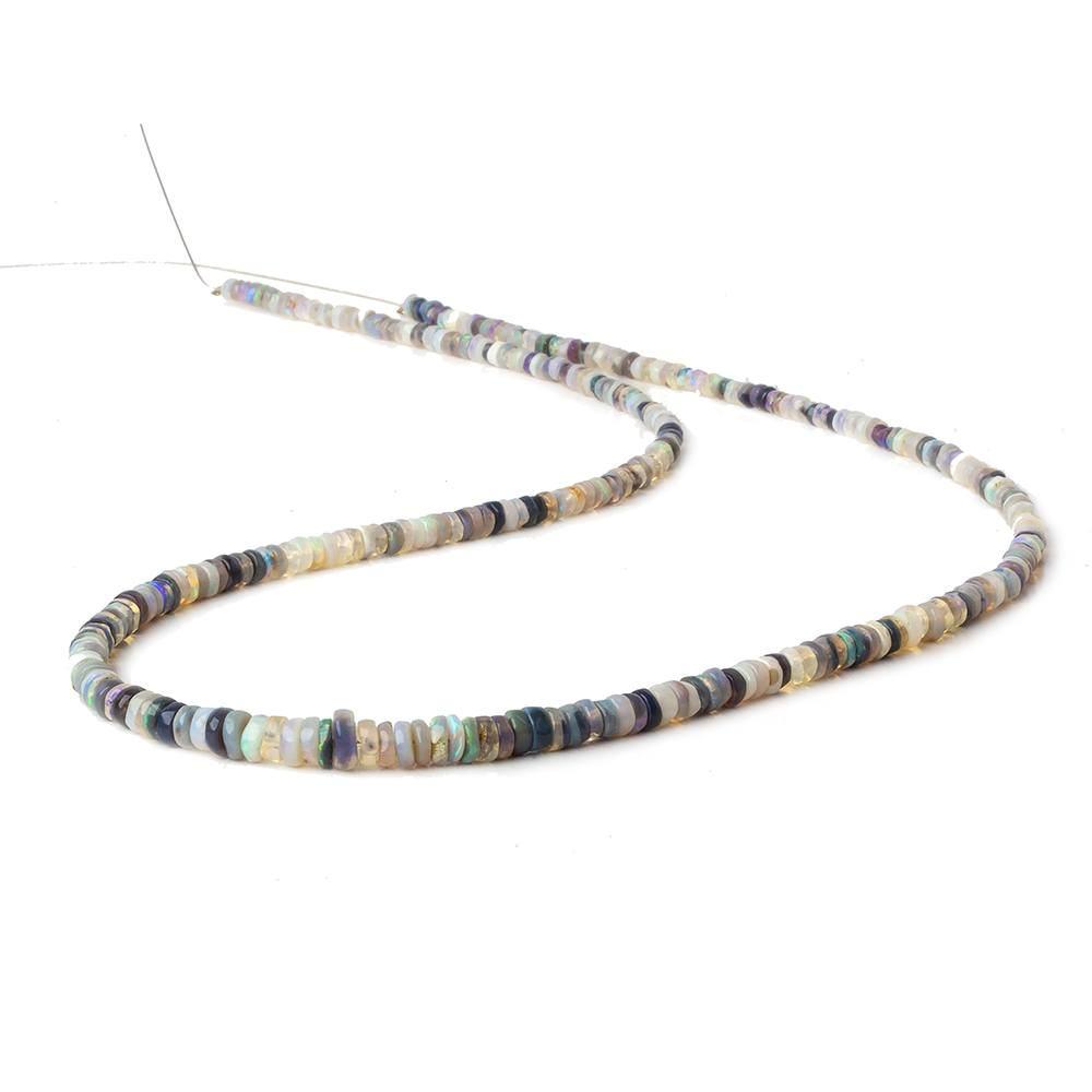2.5-8mm Multi Color Australian Opal Hishi beads 18 inch 280 pieces AA - Beadsofcambay.com