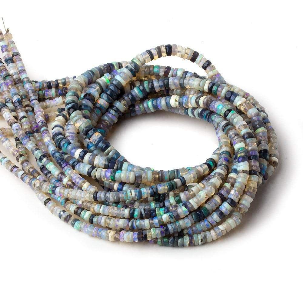 2.5-8mm Multi Color Australian Opal Hishi beads 18 inch 280 pieces AA - Beadsofcambay.com