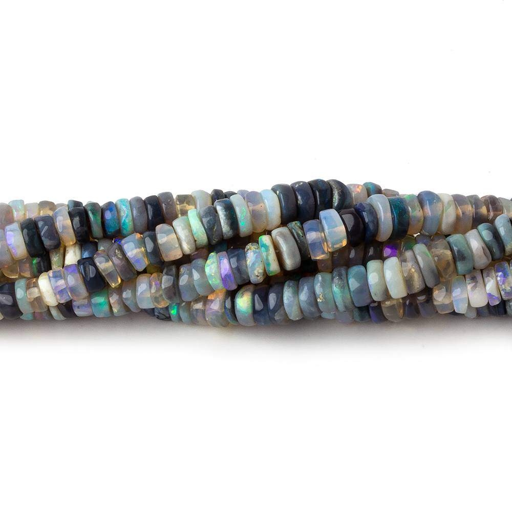 2.5-8mm Multi Color Australian Opal Hishi beads 18 inch 280 pieces AA - Beadsofcambay.com