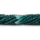 2.5mm Grandidierite Micro Faceted Round Beads 12.5 inch 142 pieces AAA - Beadsofcambay.com
