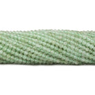 2.5mm Green Aventurine microfaceted round beads 13 inch 150 pieces - Beadsofcambay.com