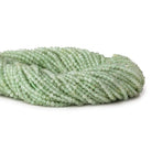 2.5mm Green Aventurine microfaceted round beads 13 inch 150 pieces - Beadsofcambay.com