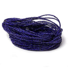 2.5mm Lapis Lazuli MicroFaceted rondelle beads 17 inch 200 pieces - Beadsofcambay.com