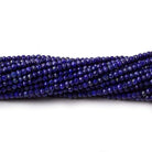 2.5mm Lapis Lazuli MicroFaceted rondelle beads 17 inch 200 pieces - Beadsofcambay.com