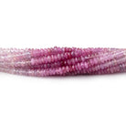 2.5mm Multi Color Fancy Sapphire Faceted Rondelle Beads 16 inch 368 pieces - Beadsofcambay.com