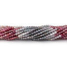 2.5mm Multi Color Spinel Micro Faceted Rondelle Beads 12.5 inch 151 pieces AA - Beadsofcambay.com