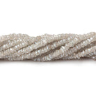 2.5mm Mystic Champagne Zircon native cut rondelle beads 16 inch 300 pieces - Beadsofcambay.com