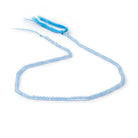 2.5mm Santorini Blue Chalcedony Micro Faceted Rondelles 12.5 inch 150 beads - Beadsofcambay.com