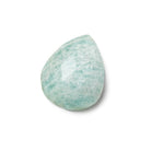 25x20mm Medium Amazonite Faceted Pear Focal Pendant Bead 1 piece - Beadsofcambay.com
