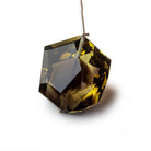 26.5x23mm Bi-Color Quartz Faceted Nugget Focal Bead 1 piece - Beadsofcambay.com