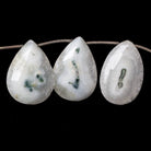 27x18-29x20mm Peacock Solar Quartz faceted pear beads 9 inch 12 pieces - Beadsofcambay.com
