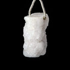 27x25x14mm Stalactite Drusy Natural Crystal Focal Bead 1 piece - Beadsofcambay.com