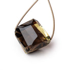27x26x18mm Bi-Color Quartz Faceted Nugget 1 Focal Bead - Beadsofcambay.com