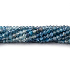 2.8mm Shaded Kyanite Micro Faceted Rondelle Beads 12.5 inch 136 pieces - Beadsofcambay.com
