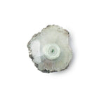 29x25mm Black Gold Leafed Solar Quartz Slice Focal Bead 1 piece - Beadsofcambay.com