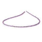 2mm Amethyst Plain Round Beads 13 inch 175 pieces - Beadsofcambay.com