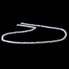 2mm Australian Blue Grey Opal micro faceted rondelles 12.5 inch 190 beads - Beadsofcambay.com