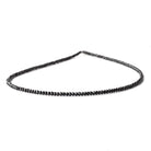 2mm Black Spinel Micro Faceted Rondelle Beads 12.5 inch 178 pieces AAA - Beadsofcambay.com