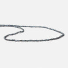 2mm Blue Peacock Side Drilled Petite Baroque Pearls 15.5 inch A - Beadsofcambay.com