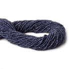 2mm Blue Sapphire micro faceted round beads 12.5 inch 150 pieces AA - Beadsofcambay.com