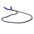 2mm Blue Sapphire micro faceted round beads 12.5 inch 150 pieces AA - Beadsofcambay.com