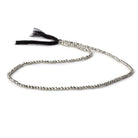 2mm Champagne Metallic plated Pyrite micro faceted rounds 12.5 inch 170 pieces - Beadsofcambay.com