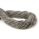 2mm Golden Pyrite Micro Faceted Rondelle Beads 12.5 inches 227 pieces AAA - Beadsofcambay.com