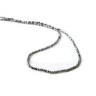 2mm Hematite Micro Faceted round beads 13 inch 180 pcs - Beadsofcambay.com