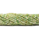 2mm Lemon Chrysoprase microfaceted round beads 13 inch 170 pieces - Beadsofcambay.com