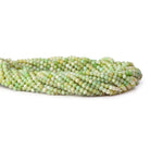 2mm Lemon Chrysoprase microfaceted round beads 13 inch 170 pieces - Beadsofcambay.com
