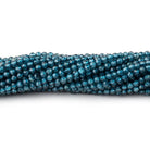 2mm London Blue Quartz Micro faceted round beads 12.5 inch 180 pieces - Beadsofcambay.com
