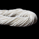 2mm Matte Magnesite Micro Faceted round beads 13 inch 180 pieces - Beadsofcambay.com