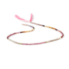 2mm Multi Gemstone Micro Faceted Round Beads 12.5 inch 164 pieces AA - Beadsofcambay.com