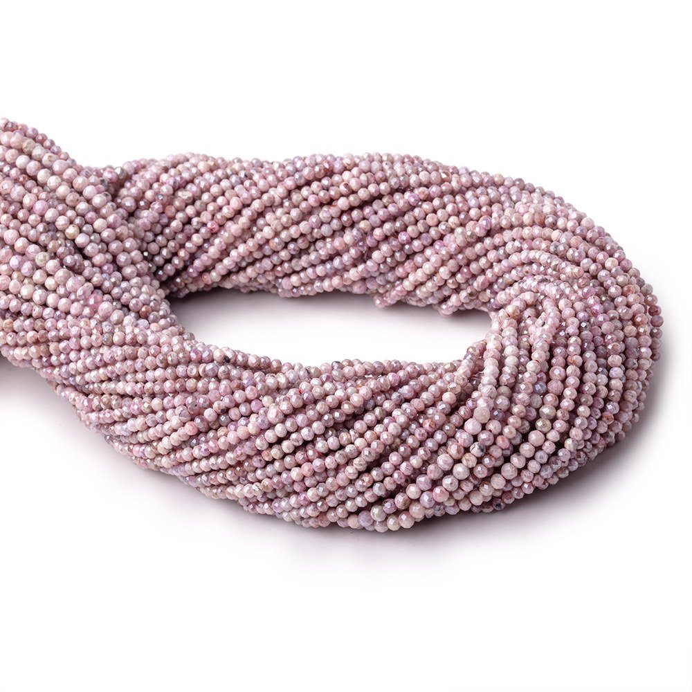 2mm Mystic Ruby Micro Faceted Rondelle beads 11.25 inch 144 pieces - Beadsofcambay.com
