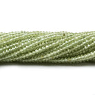 2mm Peridot Micro Faceted Rondelle Beads 13 inch 197 pieces AAA Grade - Beadsofcambay.com