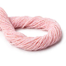 2mm Pink Peruvian Opal Micro Faceted Round Beads 12.5 inch 162 pieces - Beadsofcambay.com