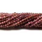 2mm Pink Tourmaline Faceted Rounds 14.25 inch 160 pieces - Beadsofcambay.com