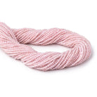 2mm Pink Zircon Micro Faceted Round Beads 12.5 inch 174 pieces - Beadsofcambay.com