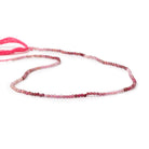 2mm Shaded Magenta Spinel Micro Faceted Round Beads 12.5 inch 160 pieces AA - Beadsofcambay.com