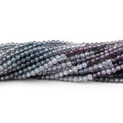 Beadsofcambay 2mm Shaded Purple & Violet Spinel Micro Faceted Round Beads 12.5 inch 160 pieces AA