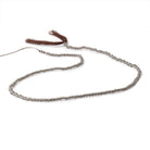 2mm Smoky Quartz Micro Faceted Round Beads 12.5 inch 170 pieces - Beadsofcambay.com