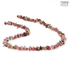 2x2-3x7mm Multi Color Tourmaline Chip Beads 15.5 inch 180 pieces 1mm hole - Beadsofcambay.com