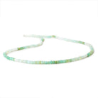 3-3.5mm Blue Peruvian Opal Faceted Rondelle Beads 16 inch 200 pieces - Beadsofcambay.com
