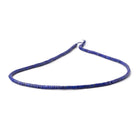 3-3.5mm Lapis Lazuli Hand Cut Heshi Beads 15 inch 200 pieces - Beadsofcambay.com