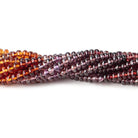 3-3.5mm Multi Gemstone Plain Rondelle Beads 13.5 inch 160 pieces - Beadsofcambay.com