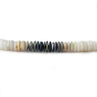 3-4mm Australian Opal Plain Rondelle Beads 18 inch 350 pieces A - Beadsofcambay.com