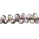 3-5mm Color Change Shongia Sapphire Pear Briolette 15 inch 20 pieces - Beadsofcambay.com