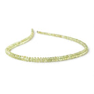 3-5mm Grossular Garnet Plain Rondelle Beads 16 inch 155 pieces - Beadsofcambay.com